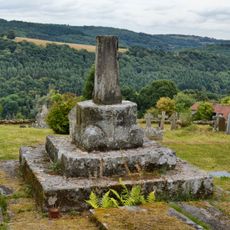 Cross in the Churchyard of Penallt Old Church (St Mary's)