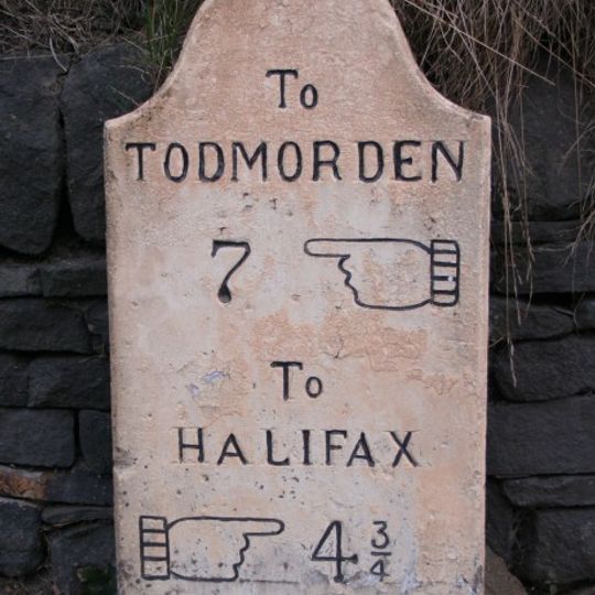 Milestone At Se 030257 50 Metres To East Of Spring Royd On Opposite Side Of Road
