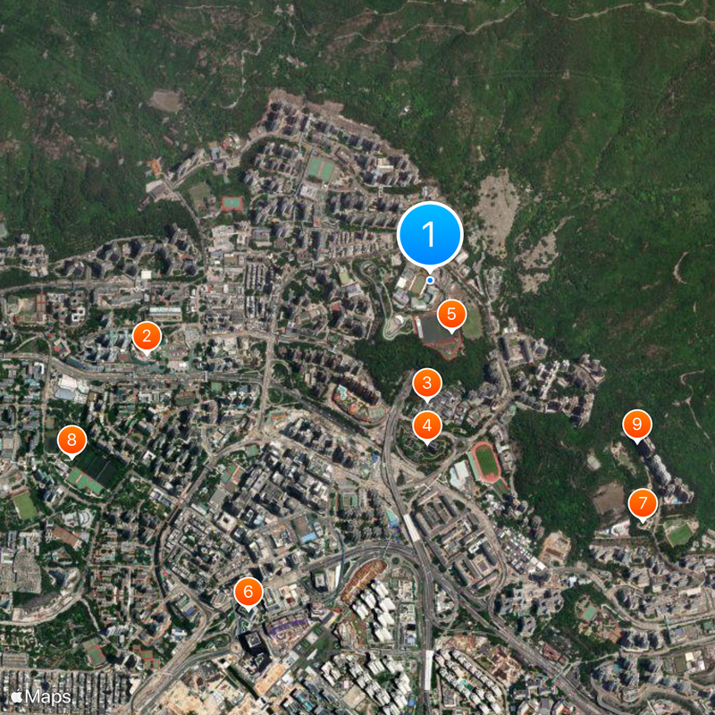 Diamond Hill Map