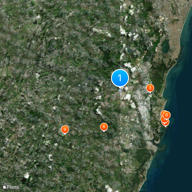 Cabo de Santo Agostinho Mapa