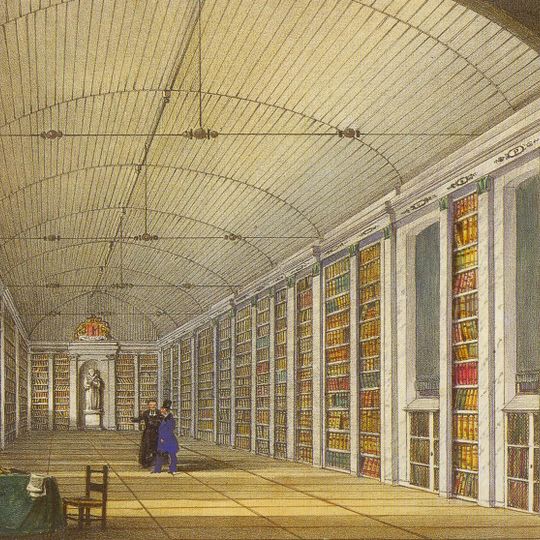 Library of the grand seminary in Bruges