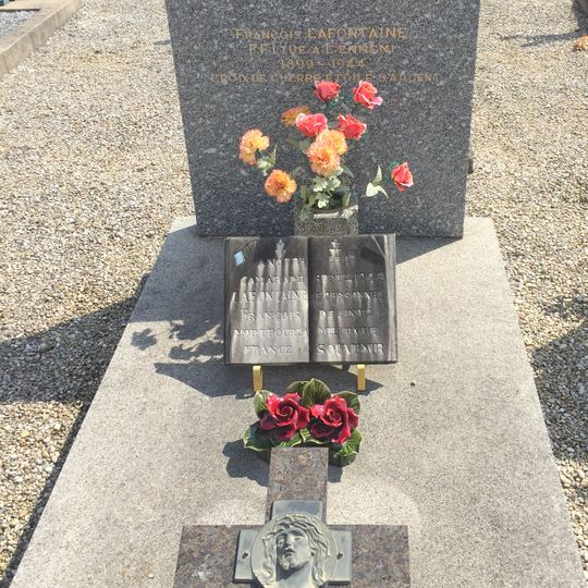 Grave of François Lafontaine