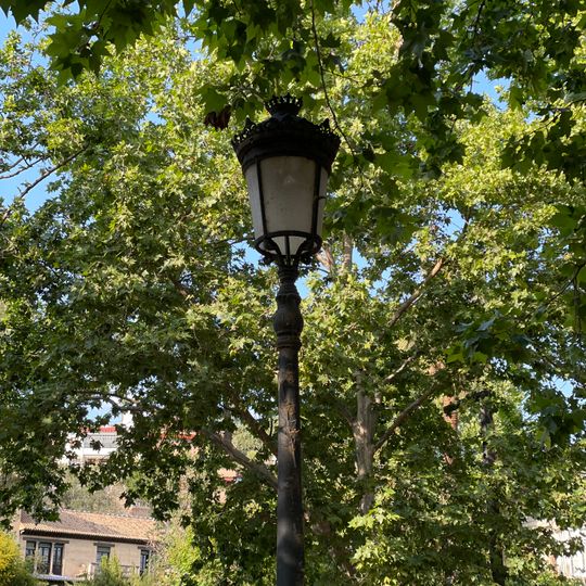 Conjunto del Farolas del Paseo de la Bomba
