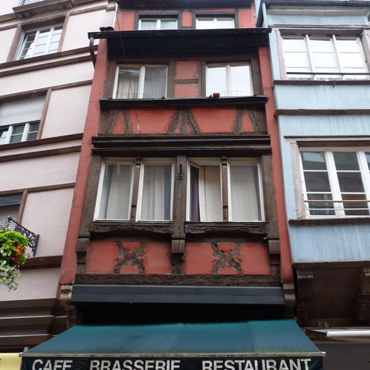 Maison au 22, rue Gutenberg à Strasbourg