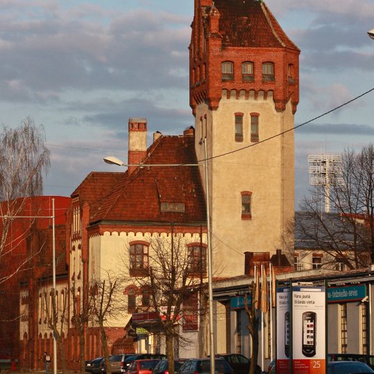 Fire station at Hanzas street