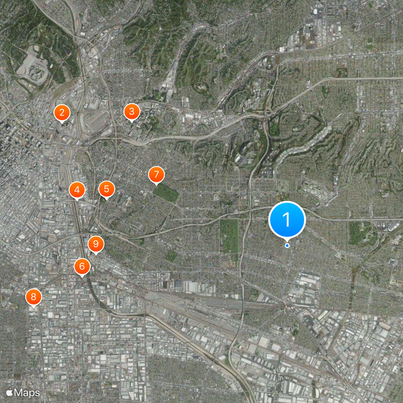 Garfield High School Map