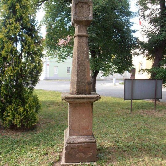 Boží muka v Jesenici na Mírovém náměstí