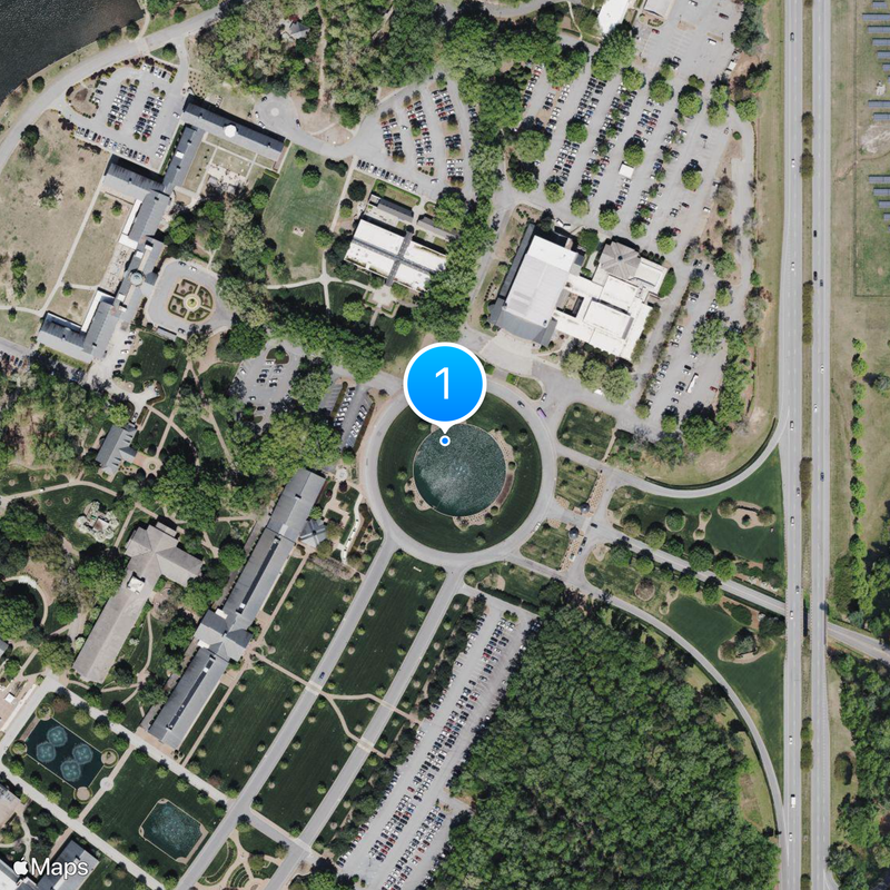 Furman University Map