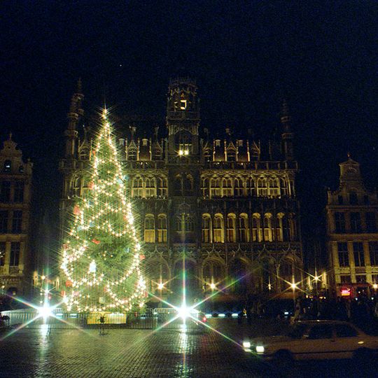 Brussels Christmas tree