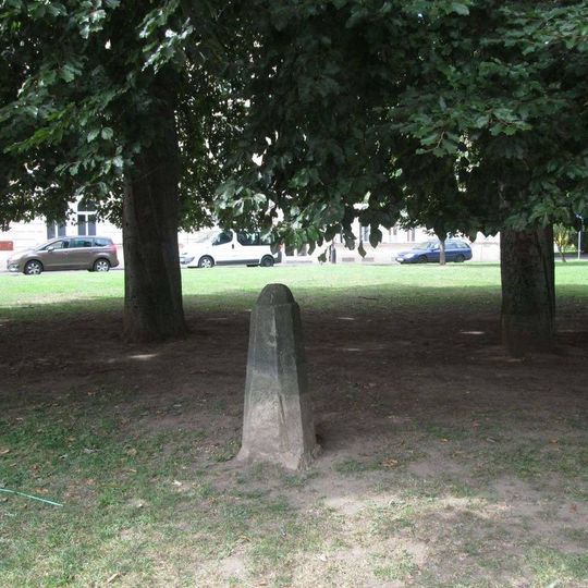 Památka u Zeyerova náměstí v Teplicích