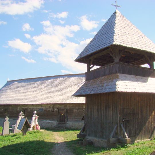 Saint John the Evangelist's church in Apoldu de Jos, Sibiu