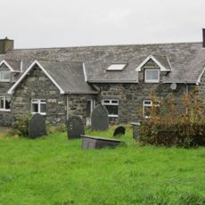 Former School in the churchyard of the Church of St Garmon