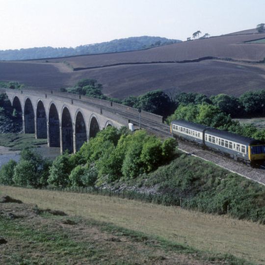 Notter Viaduct Over The River Lynher