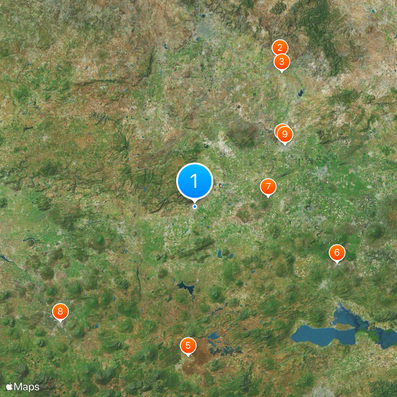 Pénjamo Map