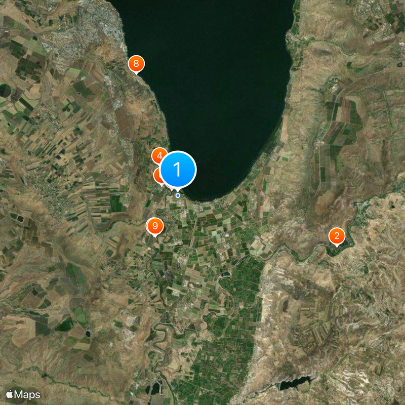 Degania Alef Map