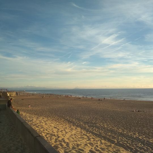 Hossegor central beach