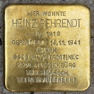 Stolperstein für Heinz Behrendt