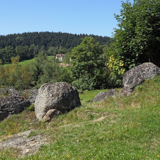 Boulder fields south of Federal road 124