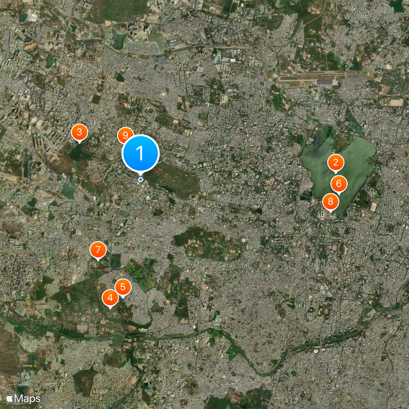 Kasu Brahmananda Reddy National Park Map