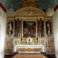 Maître-autel de l'église Saint-Martin de Moutiers