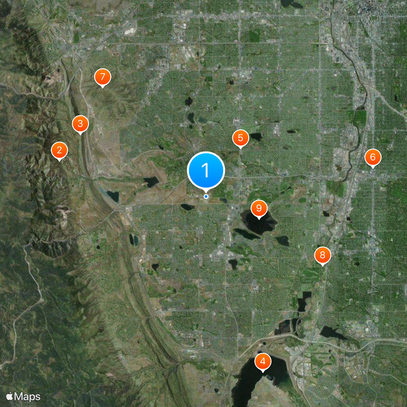 Federal Correctional Institution, Englewood Map