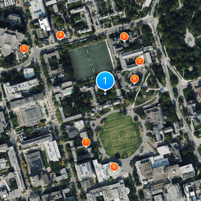 University of Toronto Map