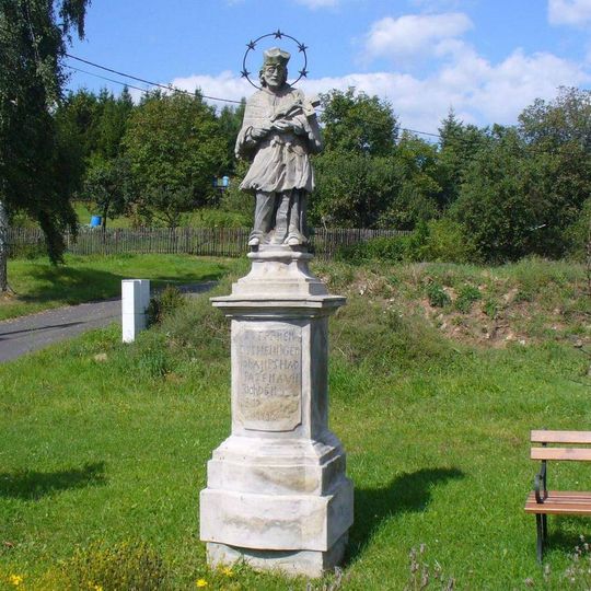 Socha svatého Jana Nepomuckého ve Vrahožilech