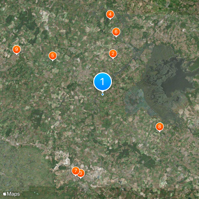 Pays de Retz Map