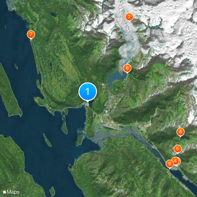 University of Alaska Southeast Map
