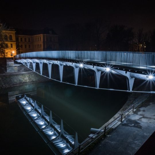 Nový Komenského most v Jaroměři