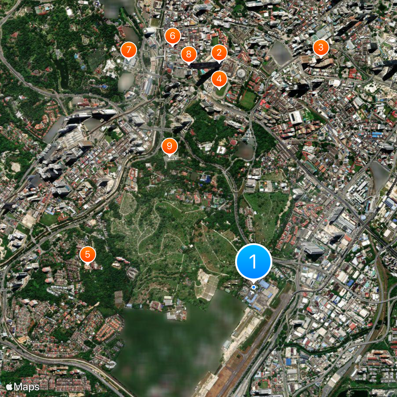 Bandar Malaysia Mappa