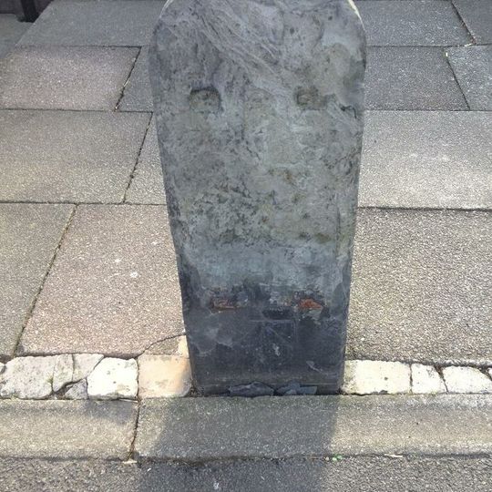 Milestone, by No. 149 Ashburton Road, Hugglescote