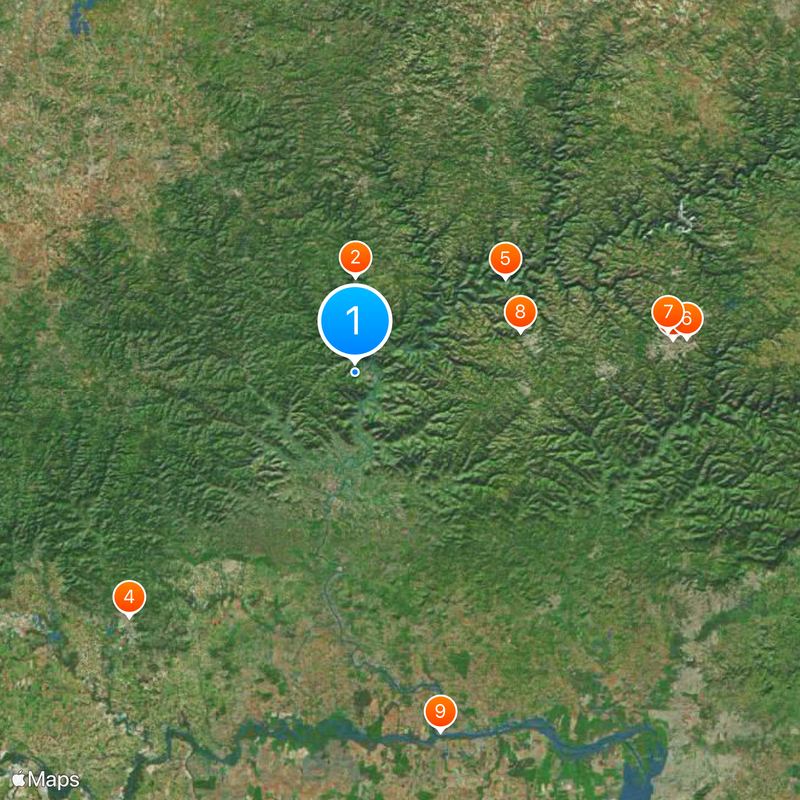 Christ the Protector Map