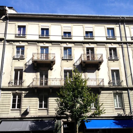 Genossenschaftswohnhaus La Sarinienne, Boulevard de Pérolles 12