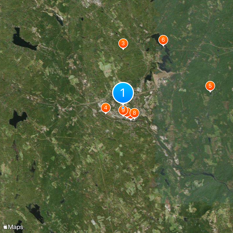 Eastern Connecticut State University Map