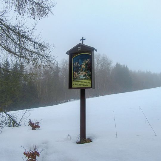Křížová cesta u Olšan - 11. zastavení