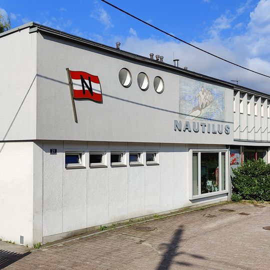 Club and boat house of Nautilus rowing club