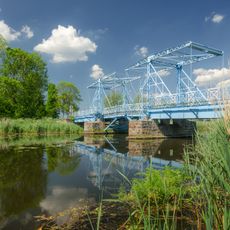 Bascule bridge in Jezioro