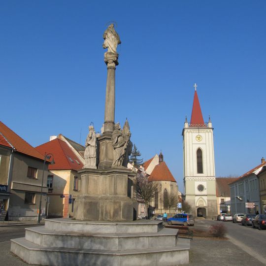 Maria column in Blatná