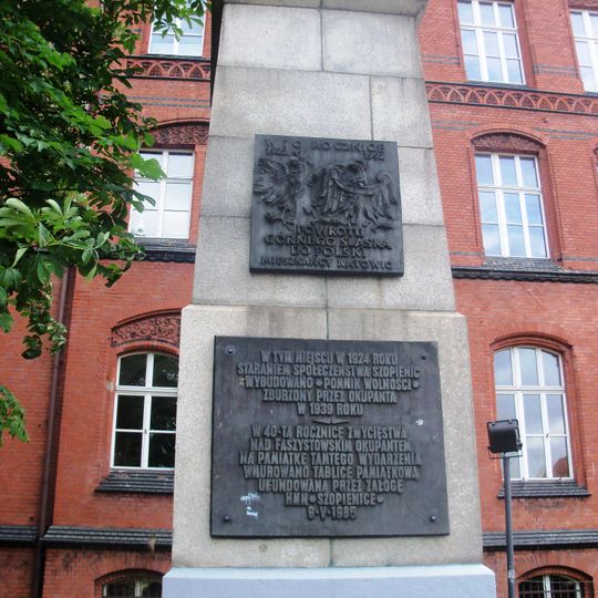 Denkmal für den schlesischen Aufständischen in Szopienice