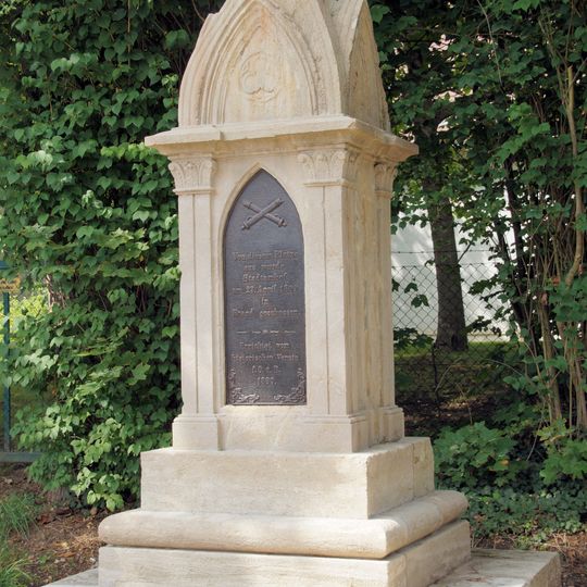 Denkmal zur Erinnerung an die Beschießung von Stadtamhof im Jahre 1809