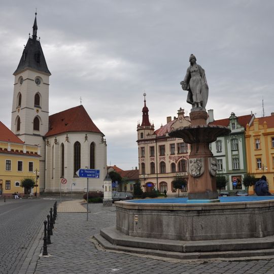 Fountain in Vodňany