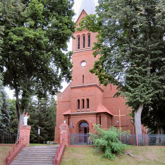 Our Lady Help of Christians church in Klusy