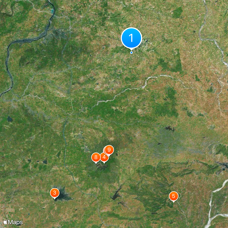 Panchmahal district Map