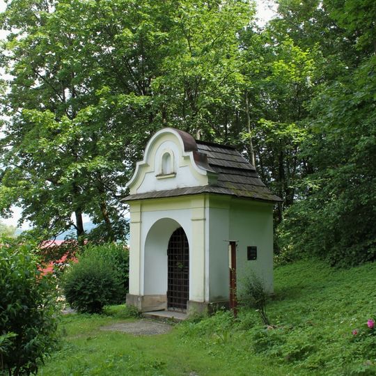 Kaplička na křížové cestě u Štramberku - 10. zastavení