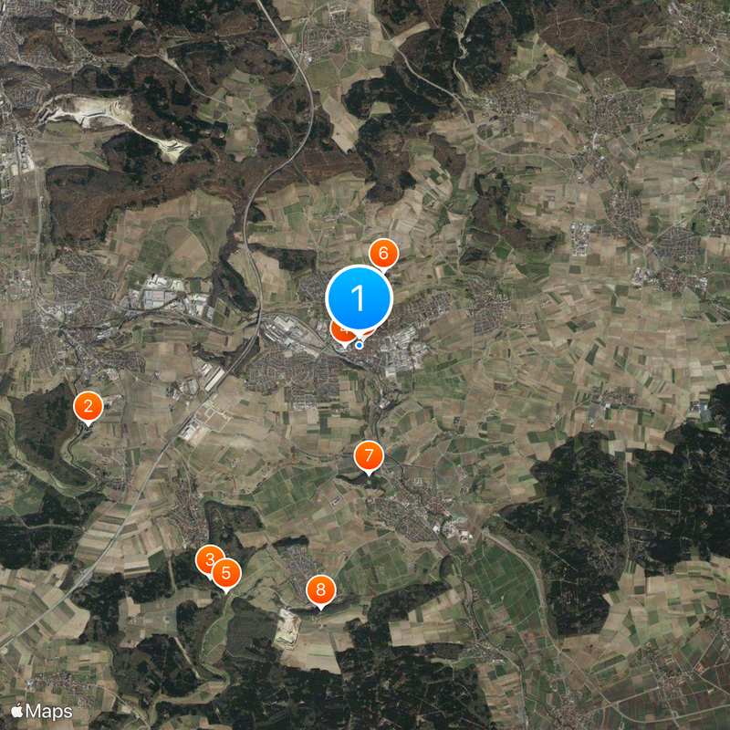 Giengen an der Brenz Mappa