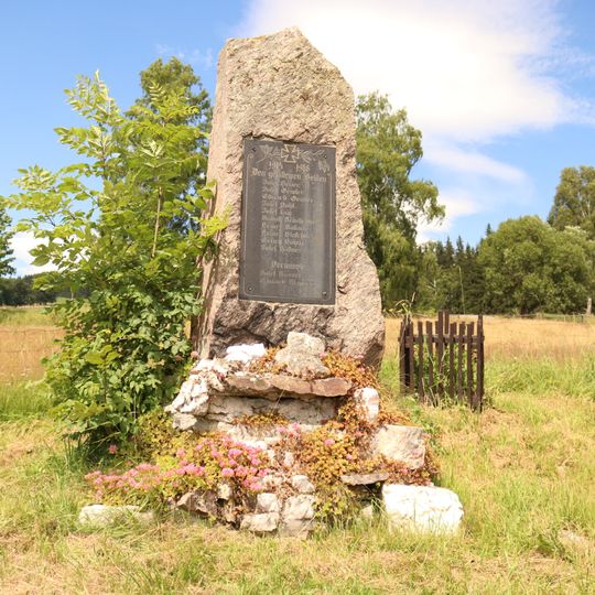 World War I memorial in Vrchní Orlice