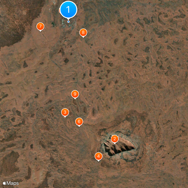 Yulara Map