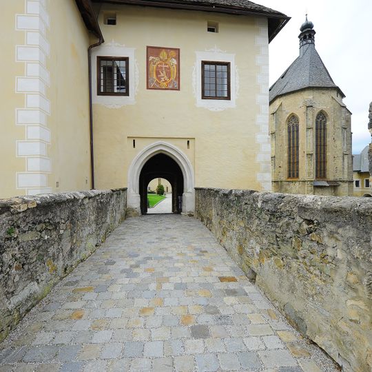 Kapitelhaus über Torbau, Propstei Maria Saal