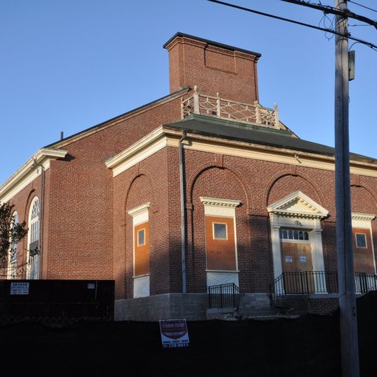 Old Bourne High School building